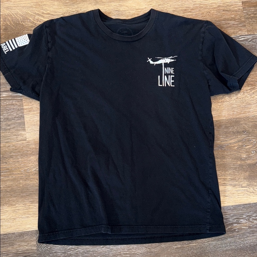 Nine Line Men's Black Short Sleeve Tee